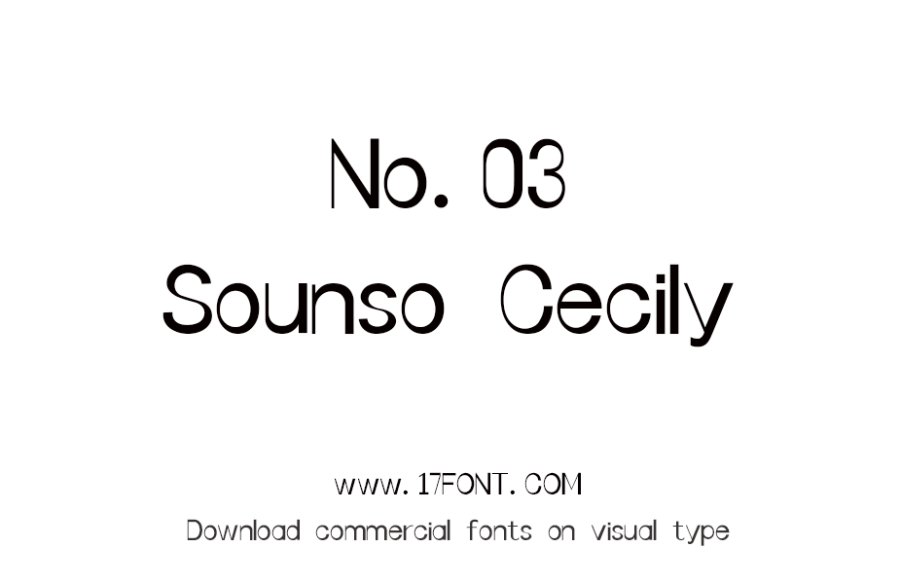 No.03-Sounso Cecily