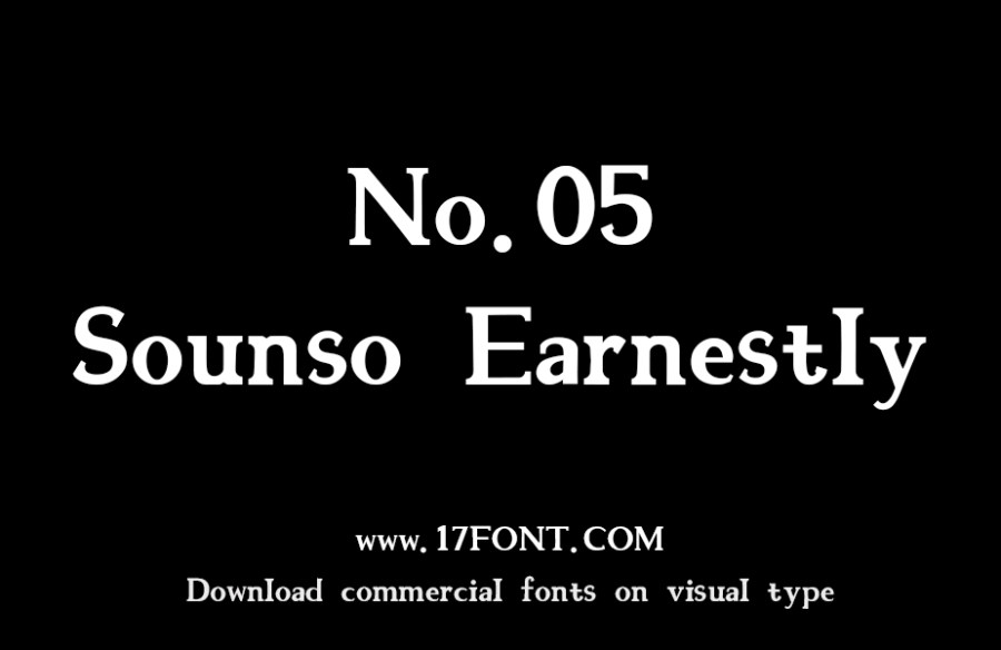 No.05-Sounso Earnestly