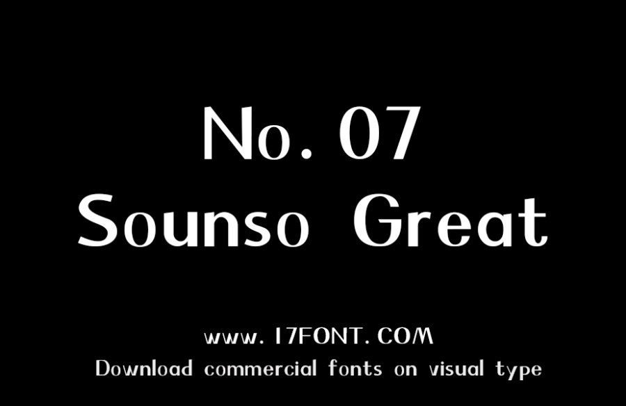 No.07-Sounso Great