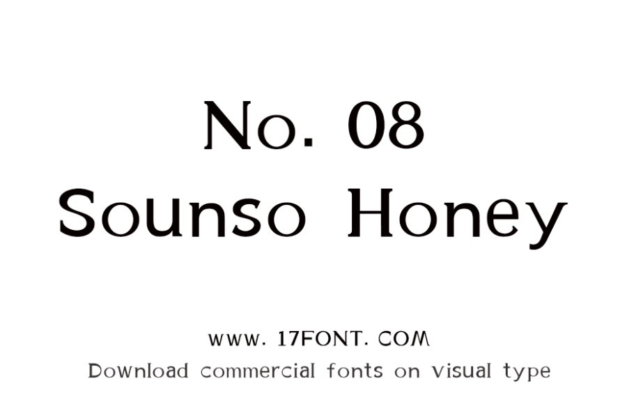 No.08-Sounso Honey