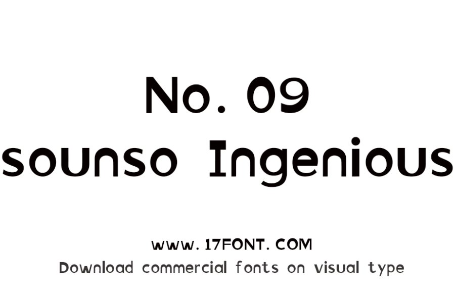 No.09-sounso Ingenious