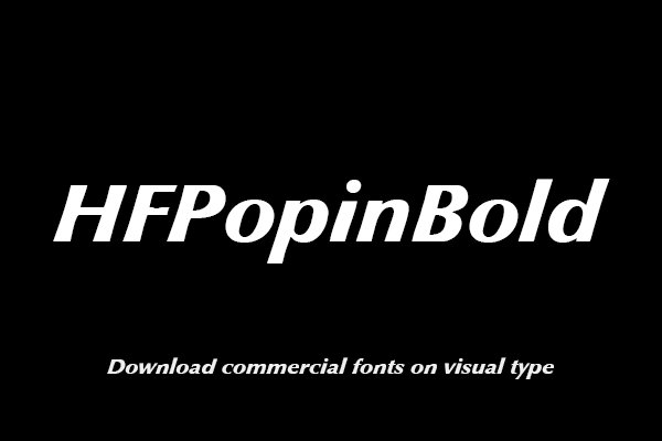 HFPopinBold