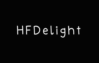 undefined-HFDelight-字体设计