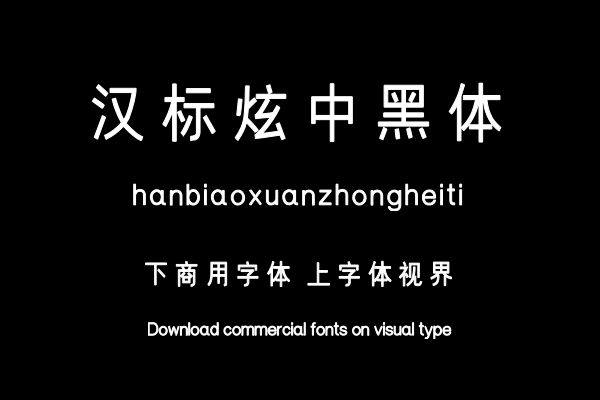 汉标炫中黑体
