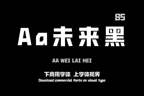 Aa未来黑85