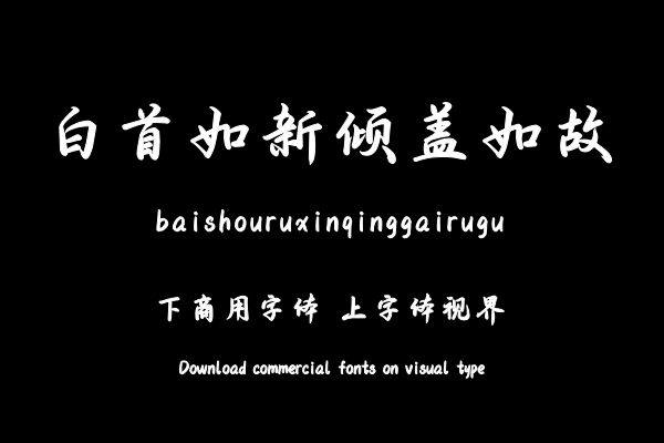 白首如新倾盖如故