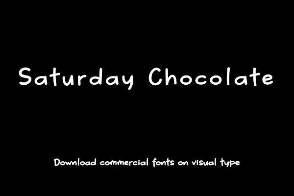Saturday Chocolate