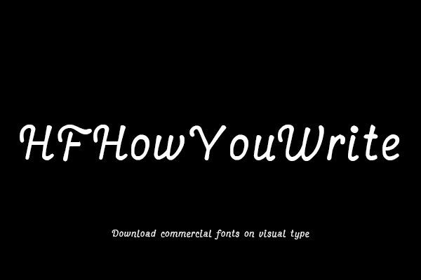 HFHowYouWrite