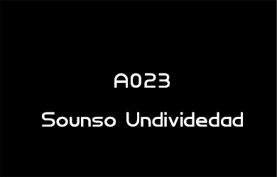 undefined-No.023-Sounso Undividedad-字体设计