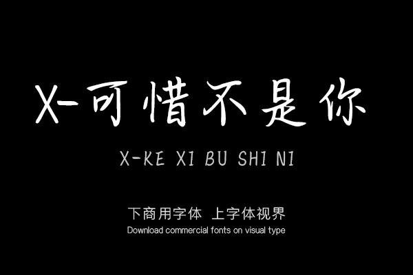 X-可惜不是你
