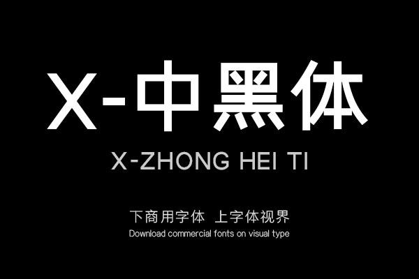 X-中黑体
