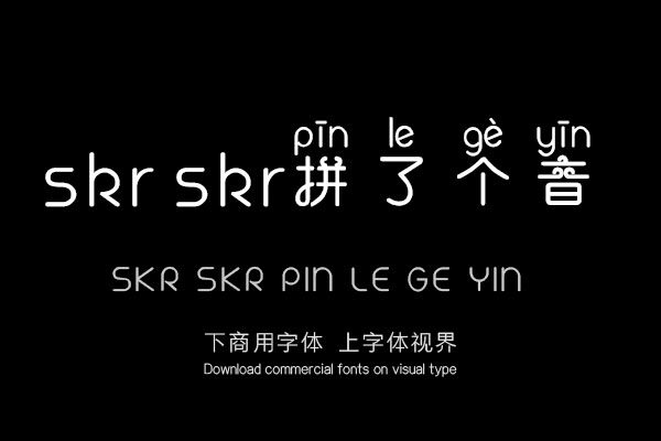 skr skr拼了个音