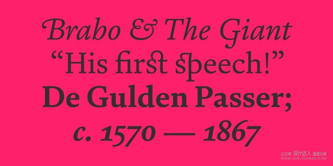 重要基础知识：拉丁字母字体样式指南