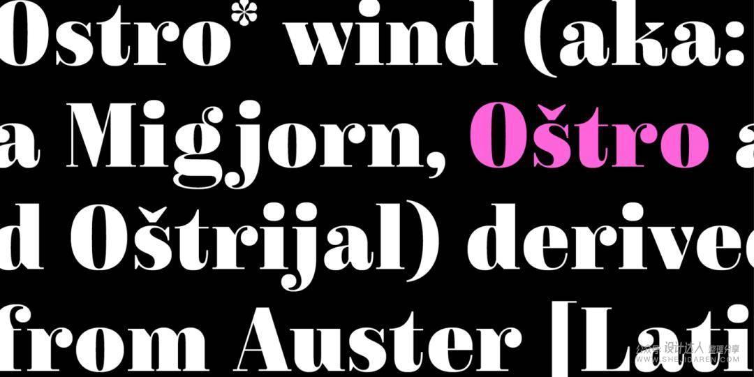 重要基础知识：拉丁字母字体样式指南