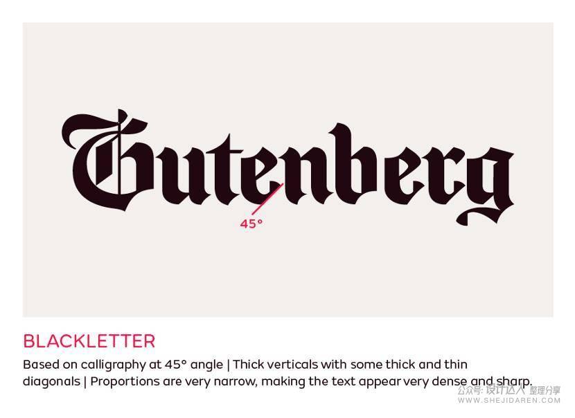 来自蒙纳重要基础知识:拉丁字母字体样式指南