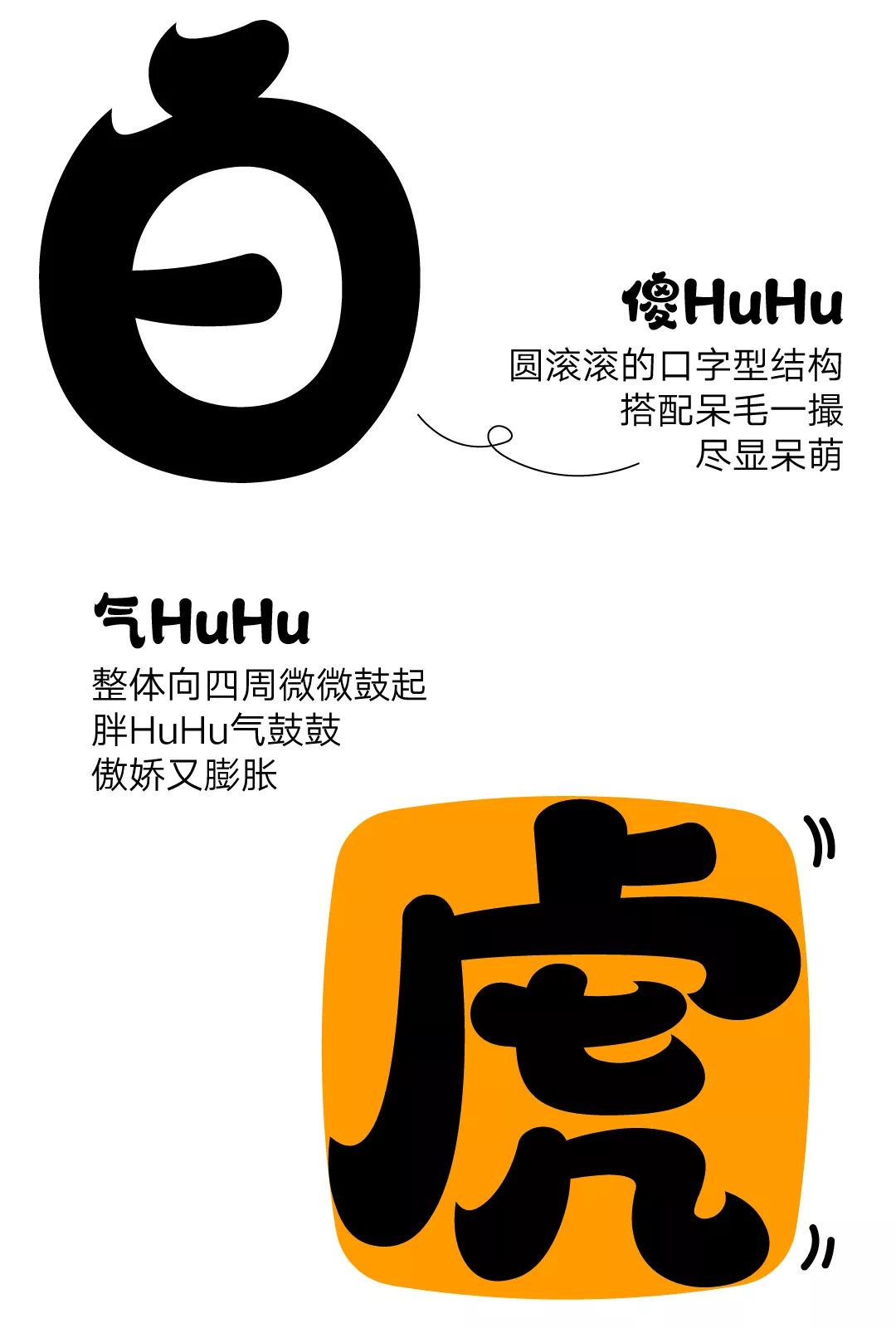 汉仪字库2022年第一款字体汉仪胖HuHu上线啦-字体视界 image
