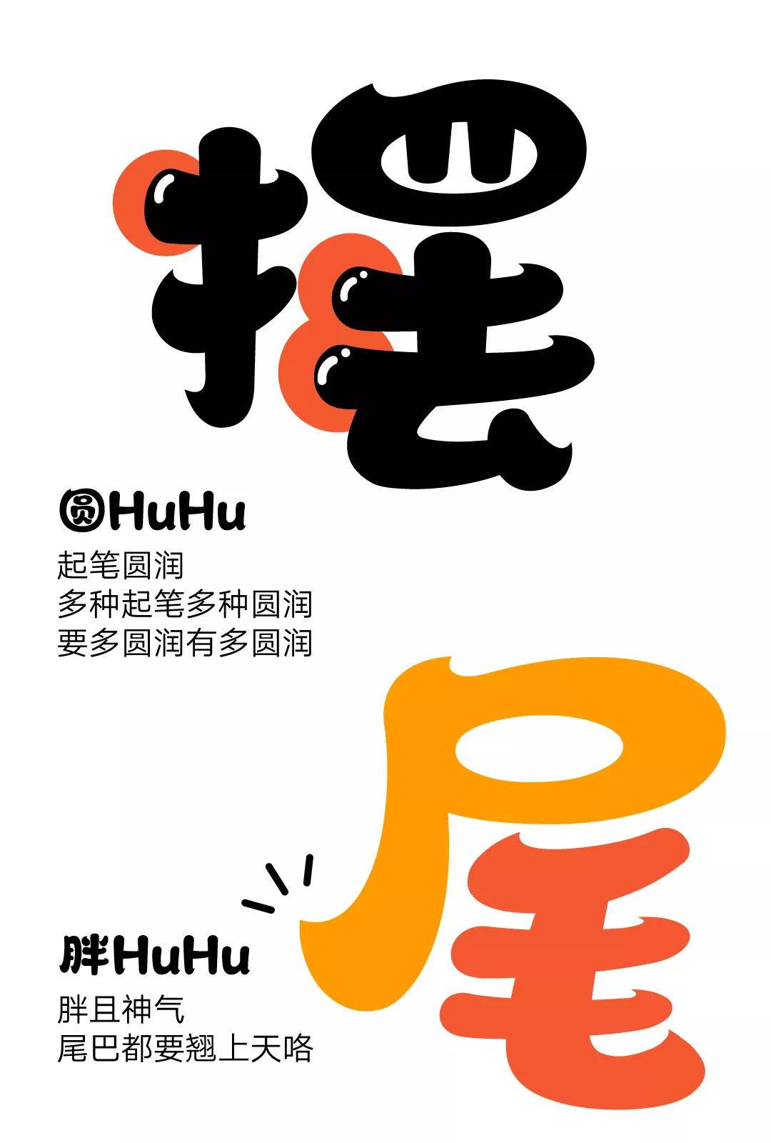汉仪字库2022年第一款字体汉仪胖HuHu上线啦-字体视界 image