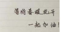 字迹工整清晰，难怪艺考是全国第三，张子枫手写卡字体火了