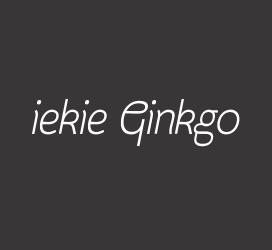 undefined-iekie Ginkgo-艺术字体