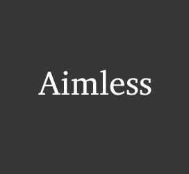 undefined-Aimless-字体设计