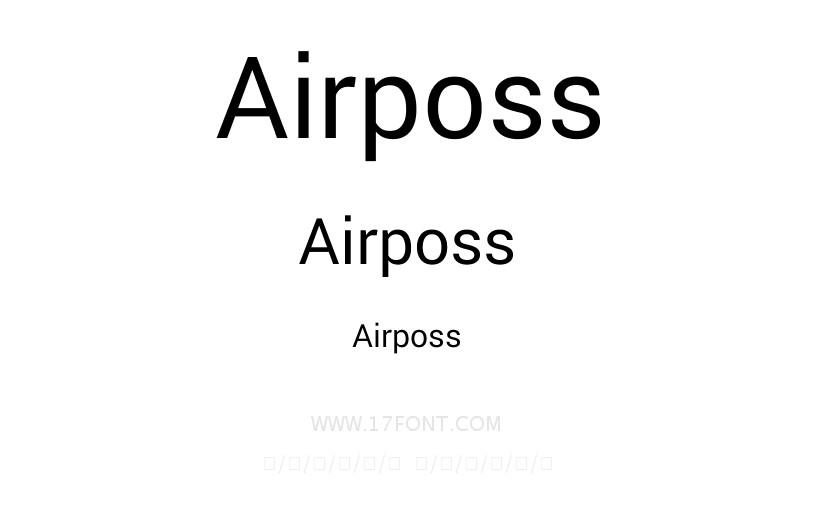 Airposs