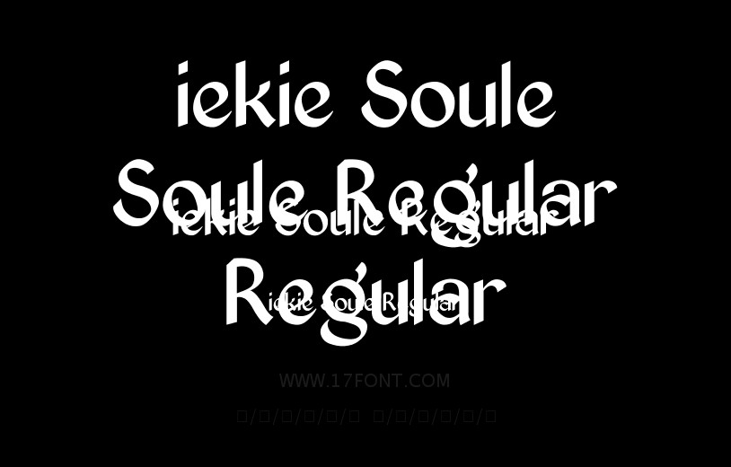 iekie Soule Regular