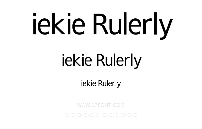 iekie Rulerly