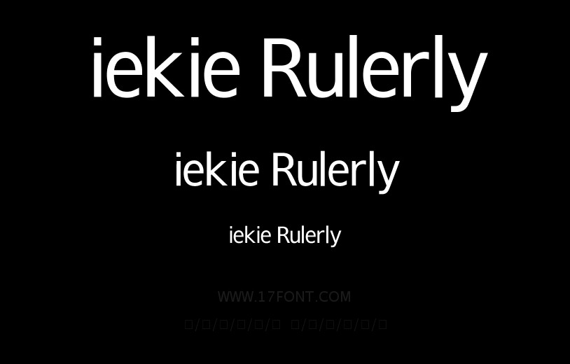 iekie Rulerly