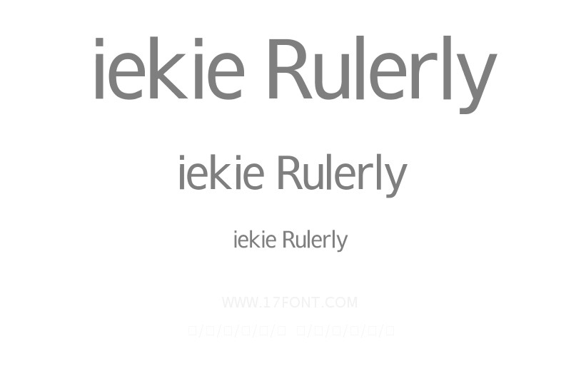 iekie Rulerly