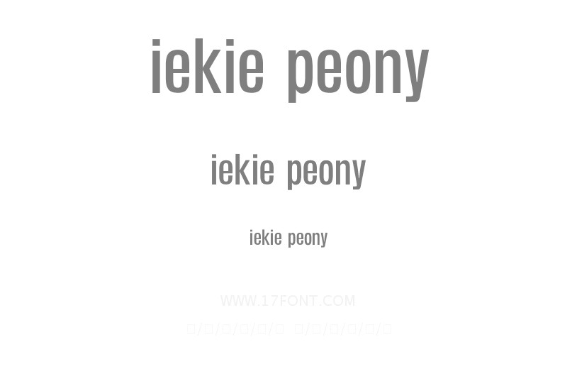 iekie Peony