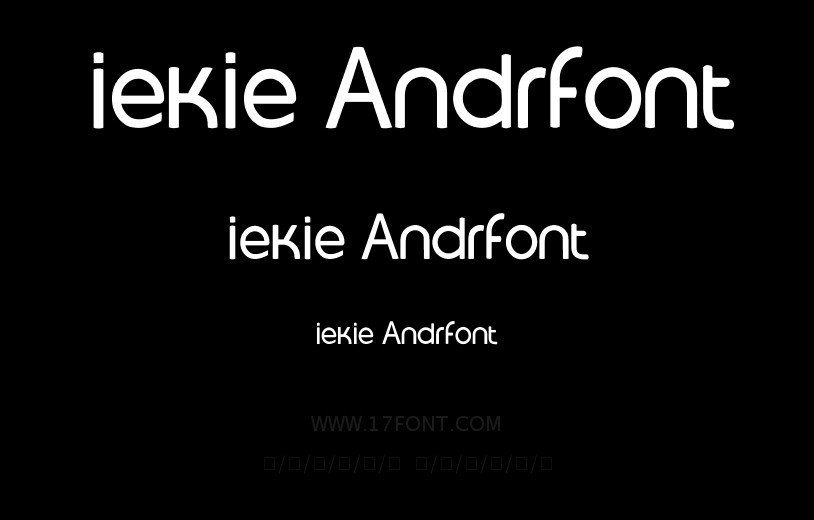 iekie Andrfont
