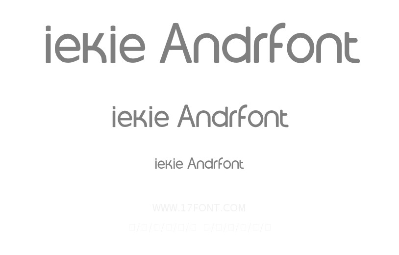 iekie Andrfont