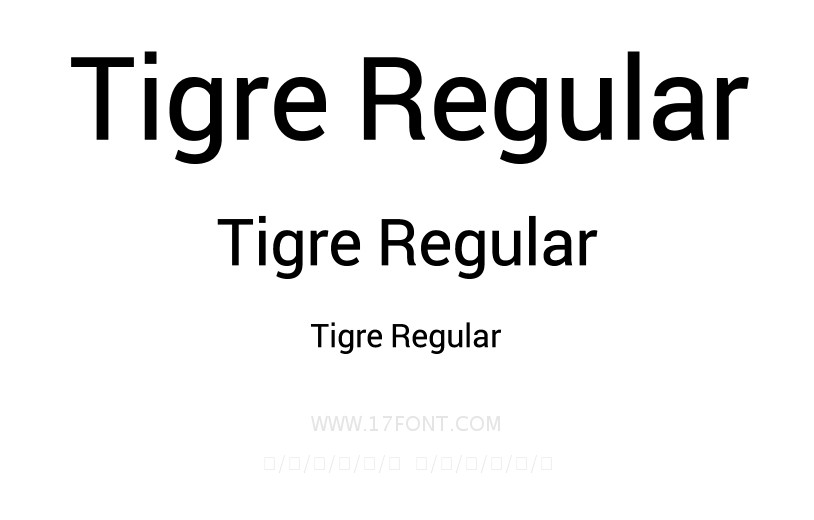 Tigre Regular
