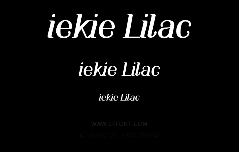 iekie Lilac